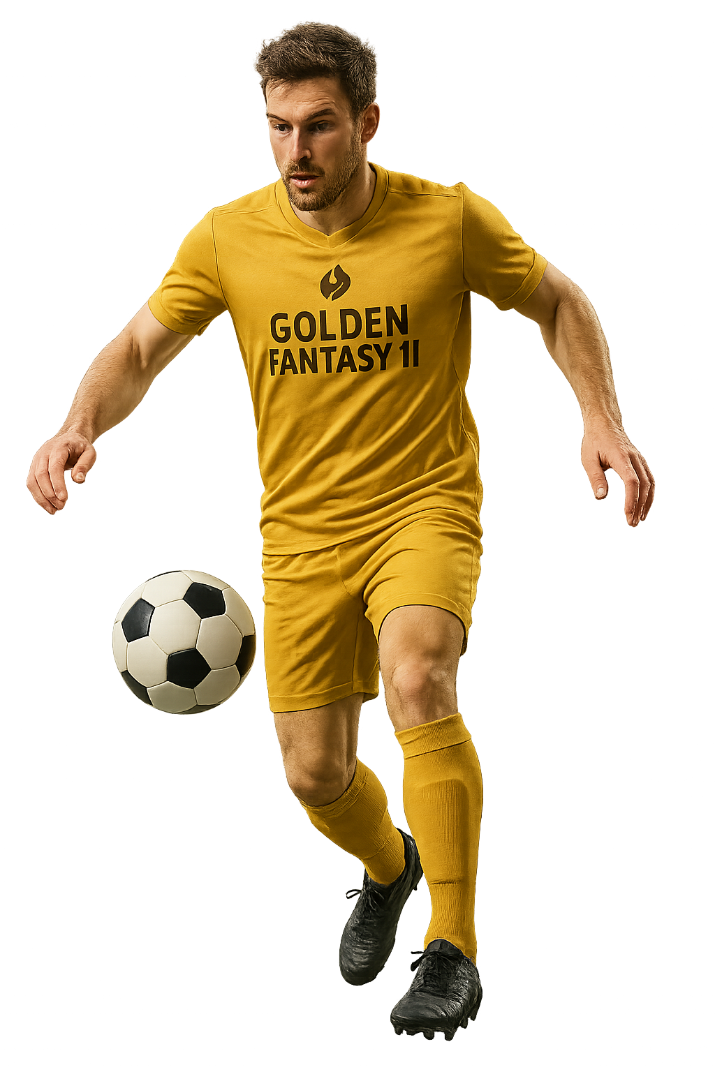 Golden Fantasy 11 App Mockup